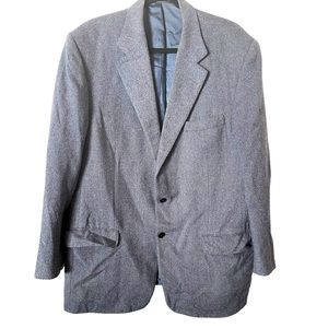 Ralph Lauren Purple Label Blue 100% Cashmere Blazer Suit Jacket